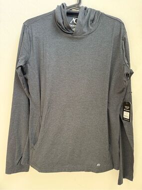Anderson Outdoors Gray Hooded Long Sleeve Pullover